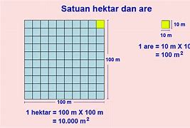 6 Hektar Berapa Meter